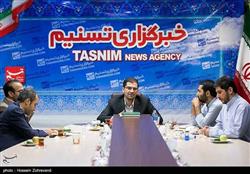 گزارش تصویری/حضور قاضی‌زاده هاشمی در خبرگزاری تسنیم 